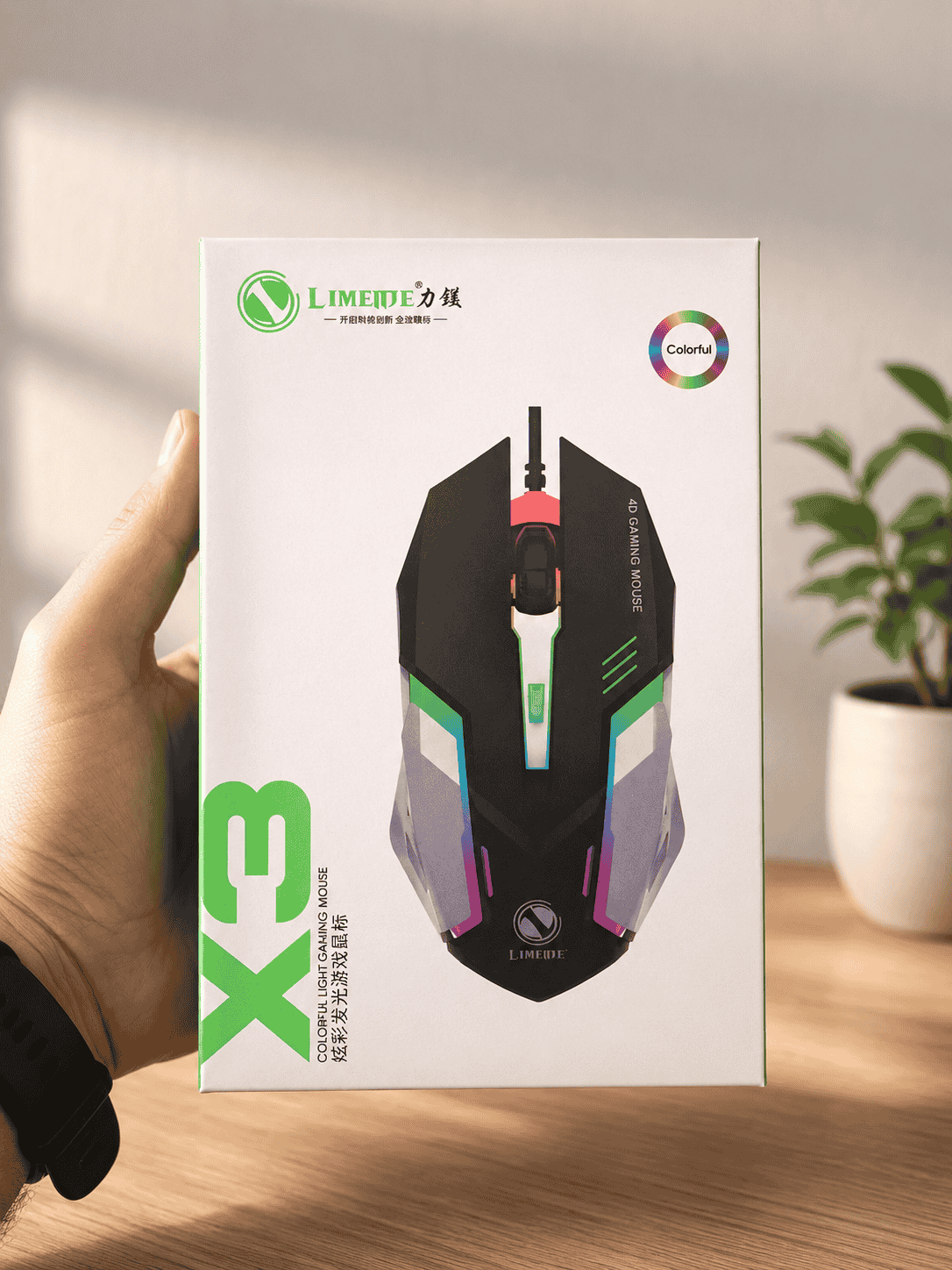ماوس گیمینگ لایماید RGB-X3