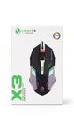 ماوس گیمینگ لایماید RGB-X3 | سنسور اپتیکال ۲۴۰۰ DPI | ۶ کلید با نورپردازی RGB
